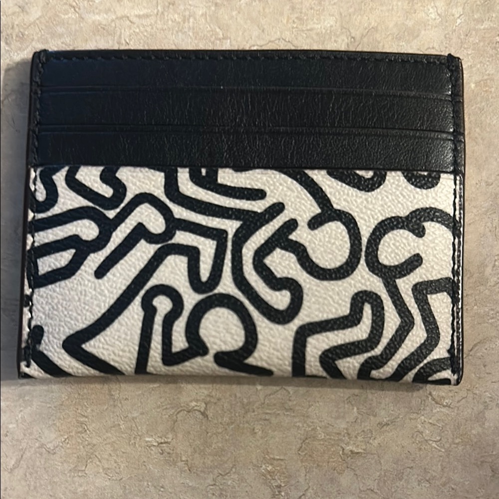 Coach Keith Hering Card Holder. New. (Gift to my son. He never used it!) - Picture 2 of 6